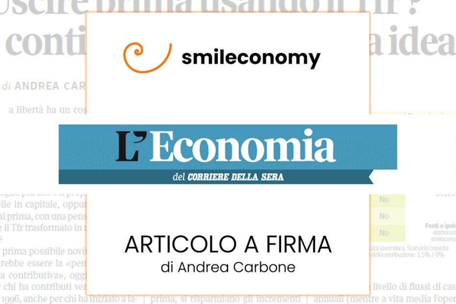 Uscire prima usando il TFR? I conti in tasca alla nuova idea